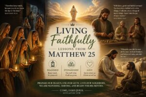Living Faithfully: Lessons from Matthew 25